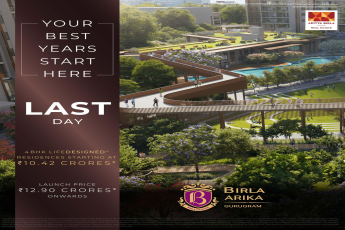 Secure the Best Price Today: Last Chance for Birla Arika || Final Day: Grab Launch Prices at Birla Arika || Last Day Offer: Birla Arika 4BHK in Gurugram
