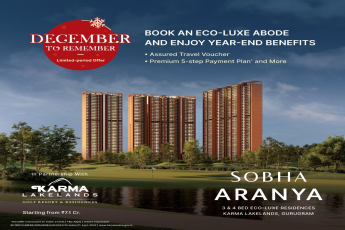 Discover Sobha Aranya Eco-Luxe Residences at Karma Lakelands, Gurugram
