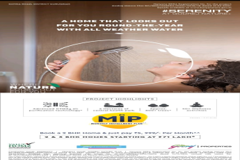 Book 2 BHK home and just pay Rs 5999/- per month at Godrej Nature Plus in Sohna, Gurgaon