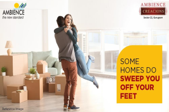 Some homes do sweep you off your feet at Ambience Creacions, Gurgaon