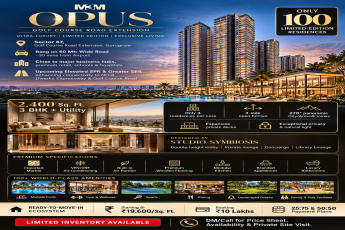 Secure Your Ultra-Luxury Residence Today! || Limited Edition Homes at M3M Opus || Book Your Dream Home at M3M Opus