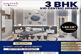 Amarah by Ashiana: Crafting Childhood Wonder with 3 BHK Kid Centric Homes in Sector 93, Gurgaon