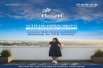 Discover Luxury at The Florett Enclave, Sector 59, Gurugram, by Paras Buildtech, Priced at ₹3.5 Crores