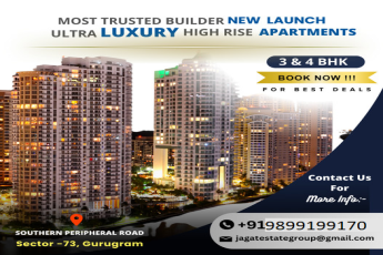 Elevate Your Lifestyle with Gurugram's New Pinnacle of Elegance: Ultra Luxury High Rise Apartments in Sector 73