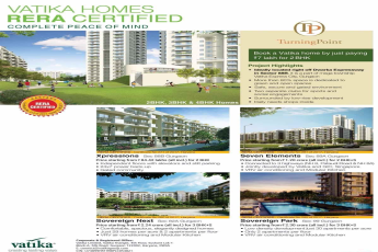RERA Certified Vatika Homes