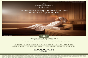 Luxurious 3 BHK Residences at Serenity Hills, Sector 86, Gurugram by Emaar India - Starting at ₹2.98 Cr