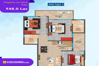 Affordable Luxury Awaits: Spacious 2BHK Homes on Sale from ?48.0 Lac