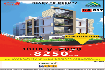 Ready to occupy luxury homes at Siddhartha Ruby, Chennai