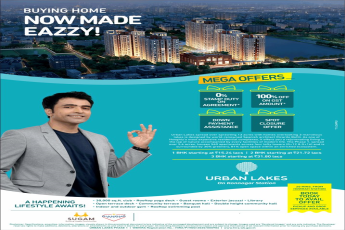 Mega offers 0% stamp duty on agreement at Sugam Urban Lakes, Kolkata