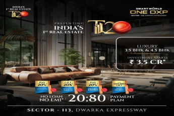 Smart World One DXP: Elevate Your Lifestyle with India's First Real Estate at Sector-113, Dwarka Expressway