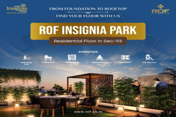 Experience Modern Living at ROF Insignia Park by ROF Group in Sector 93, Gurugram