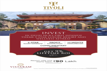 Invest in a Japanese-Themed 5-Star Resort || Own a 5-Star Resort in Delhi NCR || Enjoy 9% Lifetime ROI