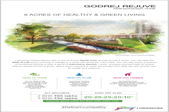 Launching Godrej Rejuve 9 acres of Healthy Living in Pune