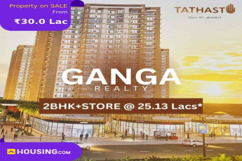 Affordable Luxury: Ganga Realty's New 2BHK + Store Homes Starting at ?25.13 Lacs