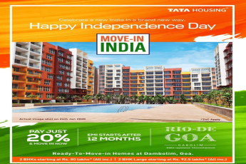 Pay just 20% EMI starts after 12 months at Tata Rio De Goa in Dabolim, Goa