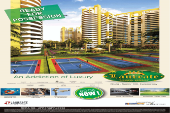 Ready for possession at Parx Laureate in Noida