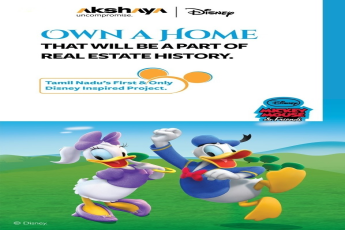 Own a home at Akshaya Disney - The first and only Disney inspired project in Chennai