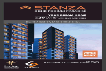 Sample house ready at Rajyash Samarth Stanza in Ahmedabad