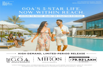 Discover Goa's 5-Star Life in Bicholim – 1 BHK at ₹79.92 Lakh by House of Abhinandan Lodha