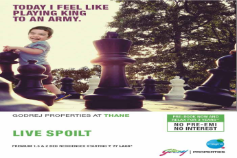 Godrej Properties at Thane introduces premium 1.5 & 2 bed residences starting at 77 lacs