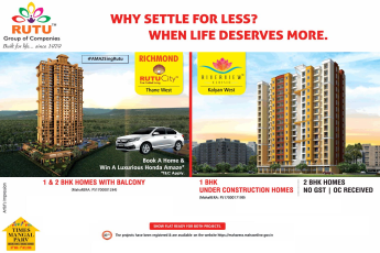 Show flat ready at Rutu City Richmond & Richmond Riverview Classic in Mumbai