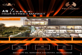 Limited inventory left at Elan Paradise in Sector 50, Gurgaon