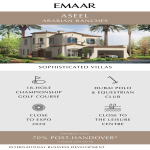 Pay 70% Post Handover at Emaar Aseel Arabian Ranches in Dubai
