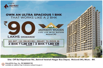 Ready to move in home at Ashray Jaswanti Woods, Mumbai