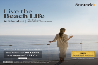 Own Your Dream Beachfront Residence in Mumbai! Starting at ₹98 Lakhs, Sunteck Beach Residences