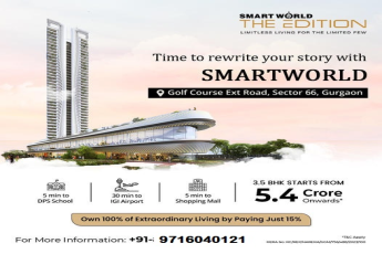 SmartWorld The Edition: Redefining Luxury on Golf Course Ext Road, Sector 66, Gurgaon