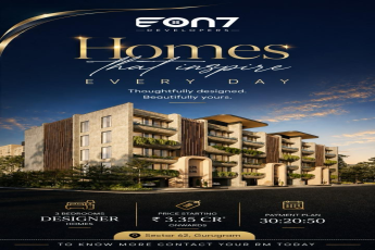 Discover Designer Living in Gurugram || Own Your Dream Home at Eon7 Developers || Luxury Homes Starting at ₹3.35 Cr