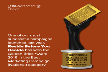 Total Environment Home Win Golden Brick Award 2019