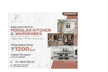 PD Kitchens & Wardrobes: Crafting Culinary Masterpieces in Gurugram
