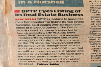 Discover Prime Real Estate Opportunities with BPTP in New Delhi, From ₹10,000 Crore Annually