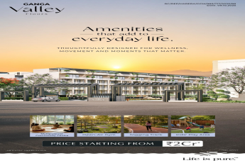 Discover Wellness at Ganga Valley Floors || Invest in Luxury Living || Starting at ₹2 Cr in Ganga Valley