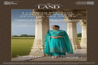 Unlock Sacred Elevated Living at Navratna, Vrindavan Global - 1,248 sq.ft Land @ ₹1.26 Cr