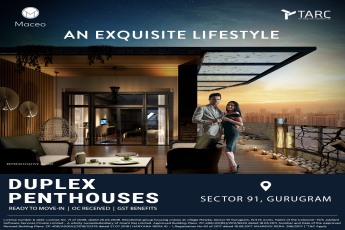 Book RTMI Penthouses & get GST benefits at Tarc Maceo in Sector 91, Gurgaon
