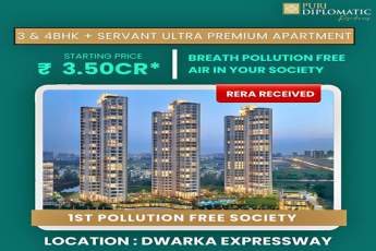 Puri Diplomatic Greens: Luxury Redefined at Dwarka Expressway