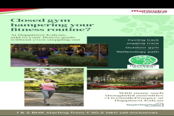 Live smile and prosper at Mahindra Happinest in Kalyan, Mumbai