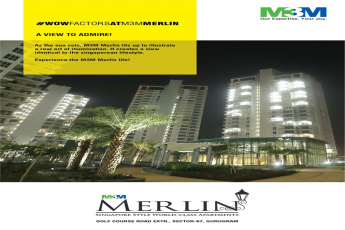 A view that illustrate a real art of illumination at M3M Merlin