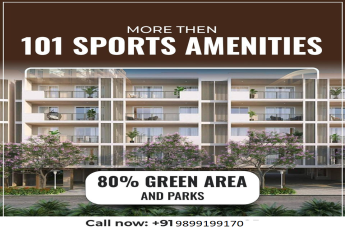 Embrace a Sporty Lifestyle in a Verdant Oasis with Over 101 Sports Amenities