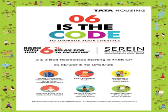 Book your home with just 6% at Tata Serein in the Malabar hill of Thane