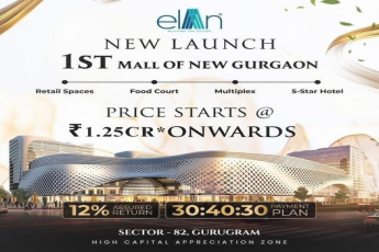 Elan's Groundbreaking Venture: The Premier Mall of New Gurugram in Sector-82