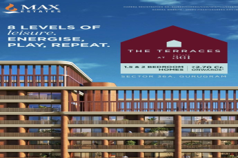 Explore 8 Levels of Leisure at The Terraces || Discover 1.5 & 2 BHK Homes from ₹2.70 Cr || Live in Luxury at The Terraces in Gurugram