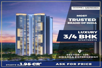 Ultra luxurious homes by Most Trusted Brand of India at Godrej Properties