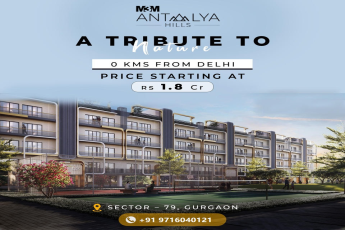 M3M Antalya Hills: Nature's Oasis at Sector-79, Gurgaon