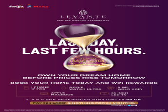 Last Hour to Book at Levante Residences! || Final Chance for Navratri Offer at Levante || Secure Your Home Before Price Hike