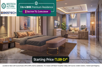 Bestech Altura luxury 3/4 BHK Rs 1.59 Cr at Bestech Altura in Sector 79, Gurgaon