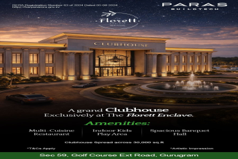 Discover Luxurious Living at Paras Buildtech, The Florett Enclave, Sec 59, Gurugram
