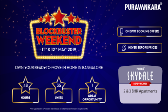 Book 2 & 3 bhk apartments at Purva Skydale in Bangalore